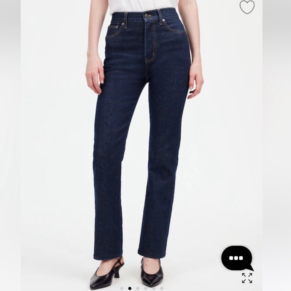 NWT Madewell 90s straight jeans 28
